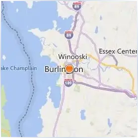 University of Vermont Location Map University of Vermont Location Map