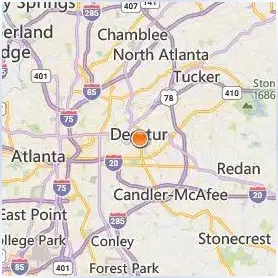 Agnes Scott College Location Map Agnes Scott College Location Map