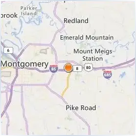 Auburn University at Montgomery Location Map Auburn University at Montgomery Location Map