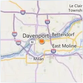 Augustana College Location Map Augustana College Location Map