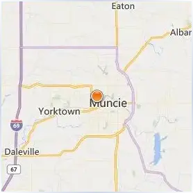 Ball State University Location Map Ball State University Location Map
