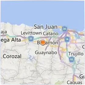 Universidad Central de Bayamon Location Map Universidad Central de Bayamon Location Map