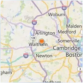 Bentley University Location Map Bentley University Location Map