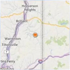 Bethany College Location Map Bethany College Location Map