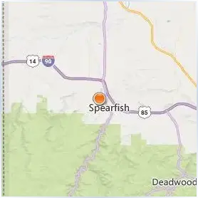 Black Hills State University Location Map Black Hills State University Location Map