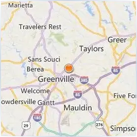 Bob Jones University Location Map