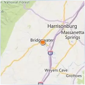 Bridgewater College Location Map Bridgewater College Location Map