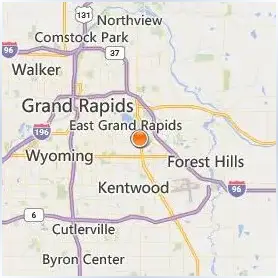 Calvin College Location Map Calvin College Location Map