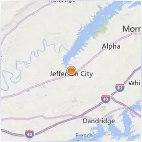 Carson Newman University Location Map Carson Newman University Location Map
