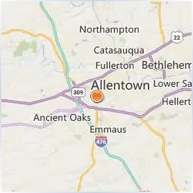 Cedar Crest College Location Map Cedar Crest College Location Map
