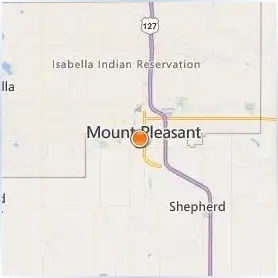 Central Michigan University Location Map Central Michigan University Location Map