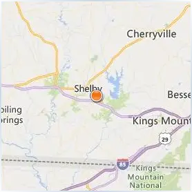 Cleveland Community College Location Map Cleveland Community College Location Map