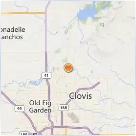 Clovis Community College Location Map