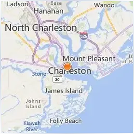 College of Charleston Location Map College of Charleston Location Map