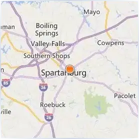 Converse University Location Map Converse University Location Map