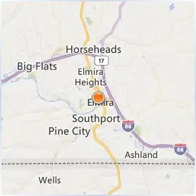 Elmira College Location Map Elmira College Location Map