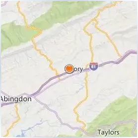 Emory & Henry College Location Map Emory & Henry College Location Map