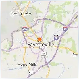 Fayetteville State University Location Map Fayetteville State University Location Map