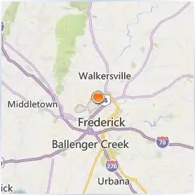 Frederick Community College Location Map Frederick Community College Location Map