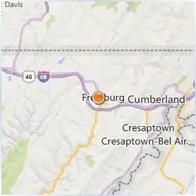Frostburg State University Location Map Frostburg State University Location Map
