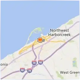 Gannon University Location Map Gannon University Location Map