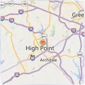 High Point University Location Map High Point University Location Map