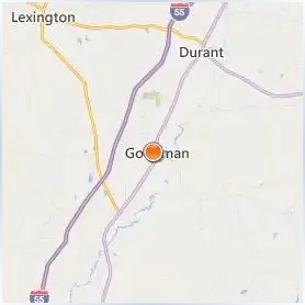 Holmes Community College Location Map Holmes Community College Location Map