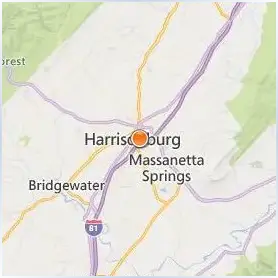 James Madison University Location Map James Madison University Location Map