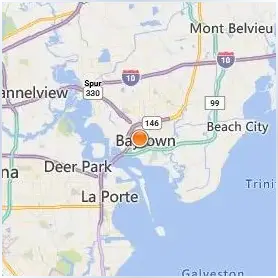 Lee College Location Map Lee College Location Map