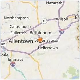 Lehigh University Location Map Lehigh University Location Map
