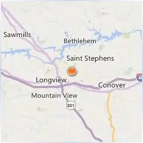 Lenoir Rhyne University Location Map Lenoir Rhyne University Location Map