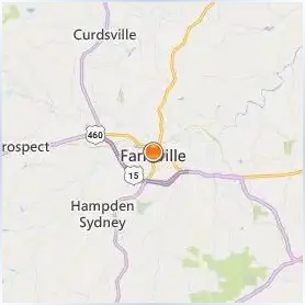 Longwood University Location Map Longwood University Location Map