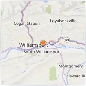 Lycoming College Location Map Lycoming College Location Map