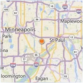 Macalester College Location Map Macalester College Location Map