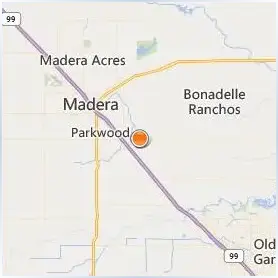 Madera Community College Location Map
