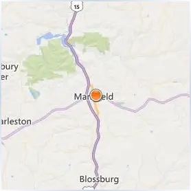 Mansfield University of Pennsylvania Location Map Mansfield University of Pennsylvania Location Map