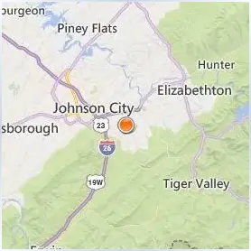 Milligan University Location Map Milligan University Location Map