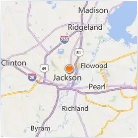 Millsaps College Location Map Millsaps College Location Map