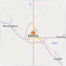 Minot State University Location Map Minot State University Location Map