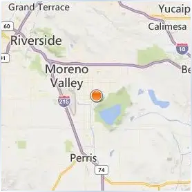Moreno Valley College Location Map Moreno Valley College Location Map