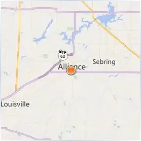 University of Mount Union Location Map University of Mount Union Location Map