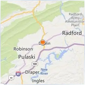 New River Community College Location Map New River Community College Location Map