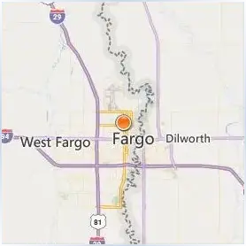 North Dakota State University Location Map North Dakota State University Location Map
