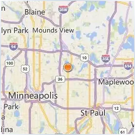University of Northwestern St Paul Location Map University of Northwestern St Paul Location Map
