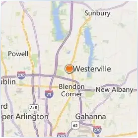 Otterbein University Location Map Otterbein University Location Map
