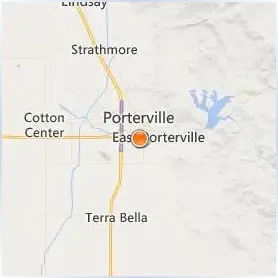 Porterville College Location Map Porterville College Location Map