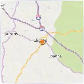 Presbyterian College Location Map Presbyterian College Location Map