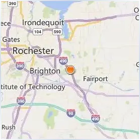 Saint John Fisher College Location Map Saint John Fisher College Location Map