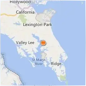 St Mary's College of Maryland Location Map St Mary's College of Maryland Location Map