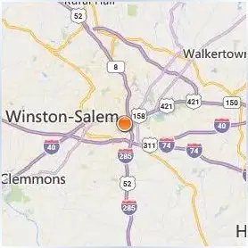 Salem College Location Map Salem College Location Map